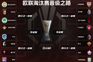 欧联最新赔率：维拉3.75第一罗马8第二，里昂诺丁汉森林并列第三